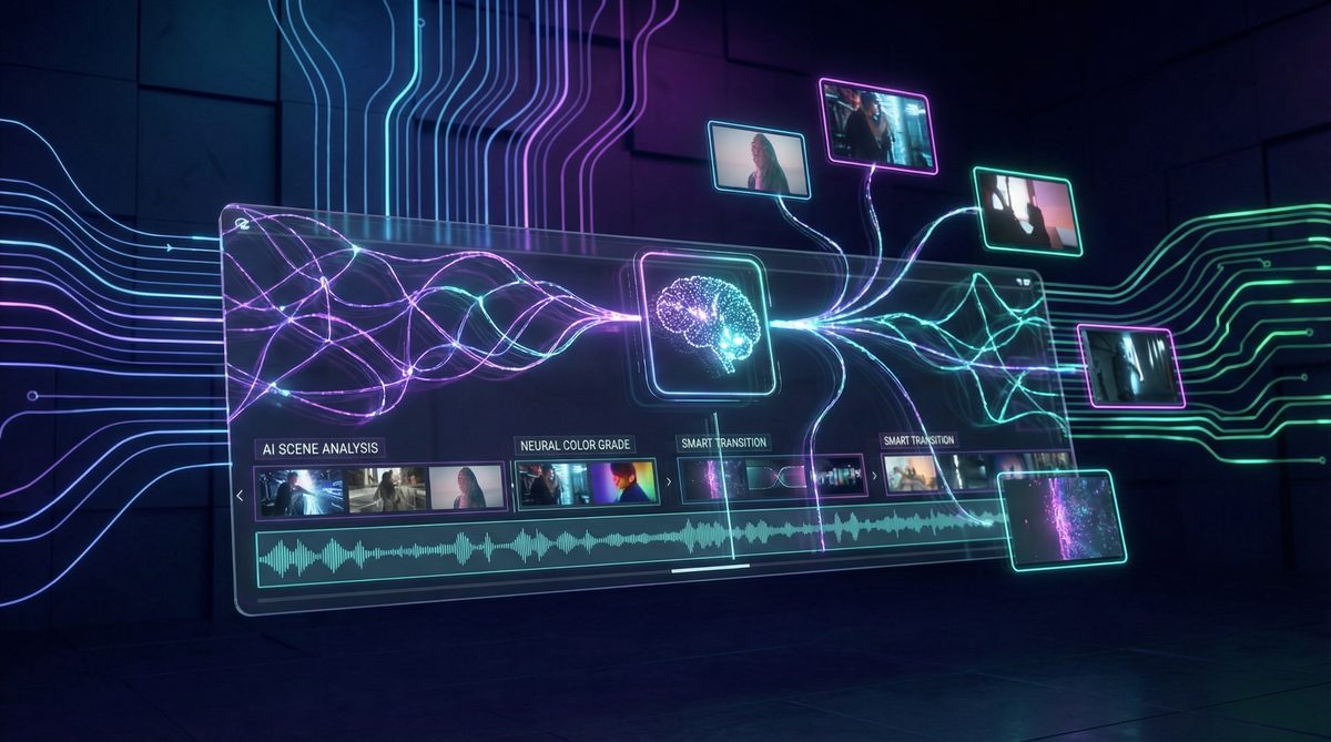 芭乐视频 AI视频剪辑技术展示